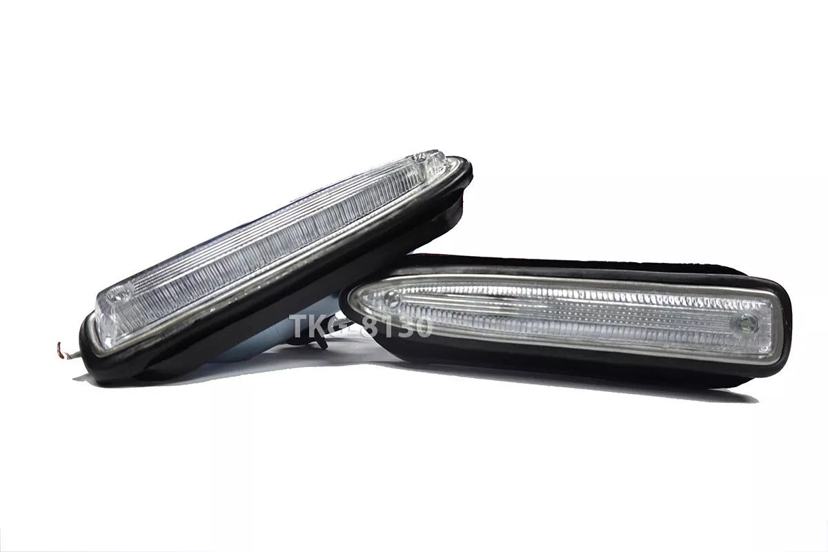 White Side Marker Turn Signal Lamp for Nissan Datsun 1300 520 521 (1968-1973)