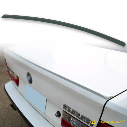 Green Boot Lip Spoiler for BMW 5 Series E34 Sedan (1988-1995)