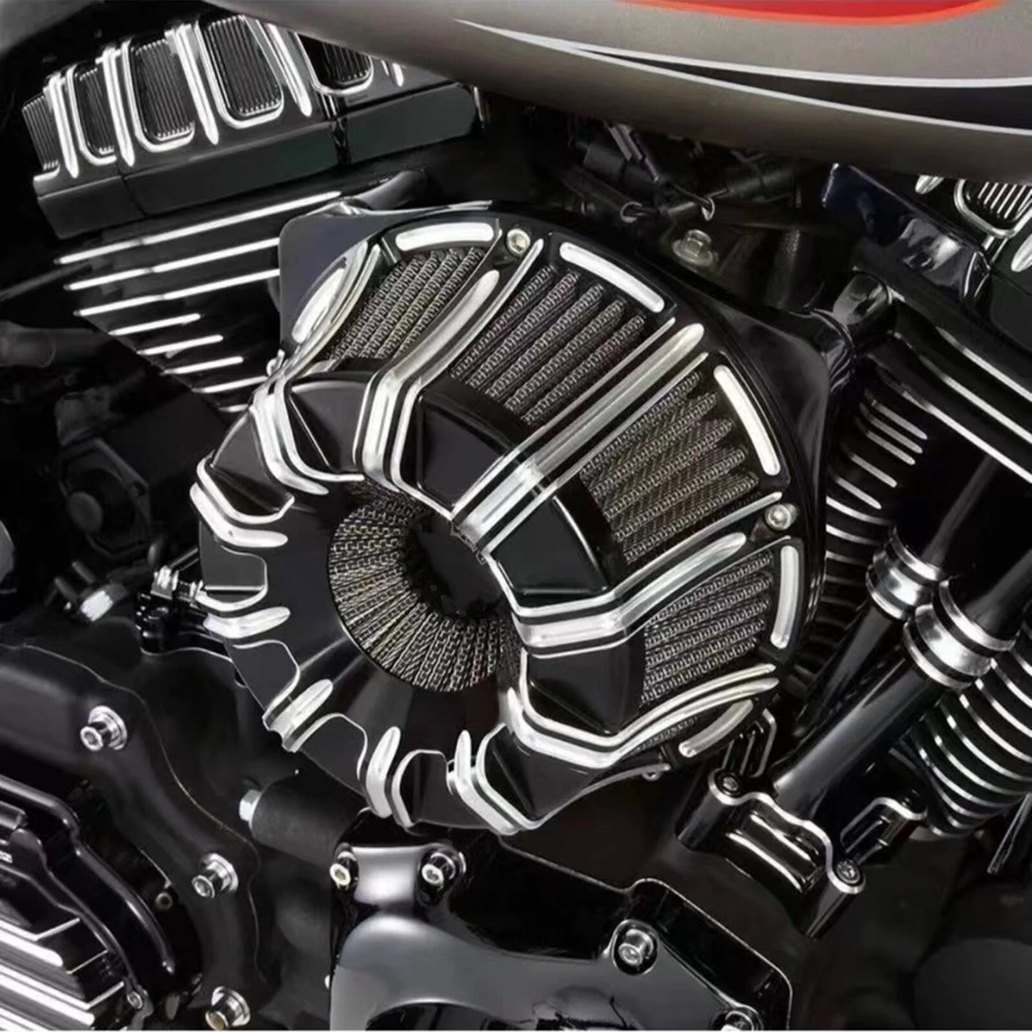 Air Cleaner Intake Filter for Harley Touring/Softail (2008-2017)