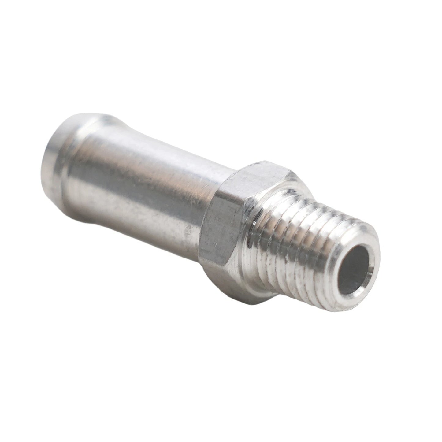 1PC Aluminum Weld On Radiator Filler Neck 1.65 in ID 42mm 56mm Silver