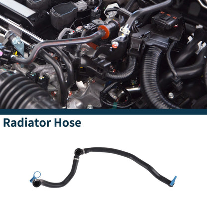 Radiator Hose Coolant Pipe for Volvo V40 2014 Black Rubber 1 Pcs