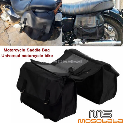 Large Capacity Canvas Tool Bags for Suzuki Honda Kawasaki Vulcan