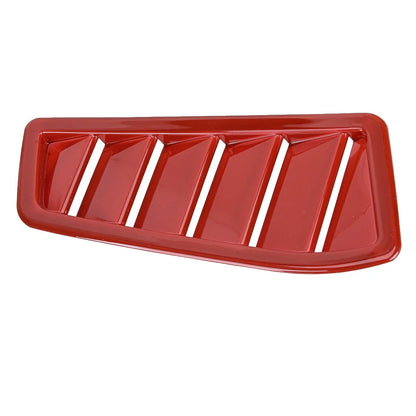Red Dashboard Air Vent Outlet Cover Trim for Dodge Challenger (2009-2014)