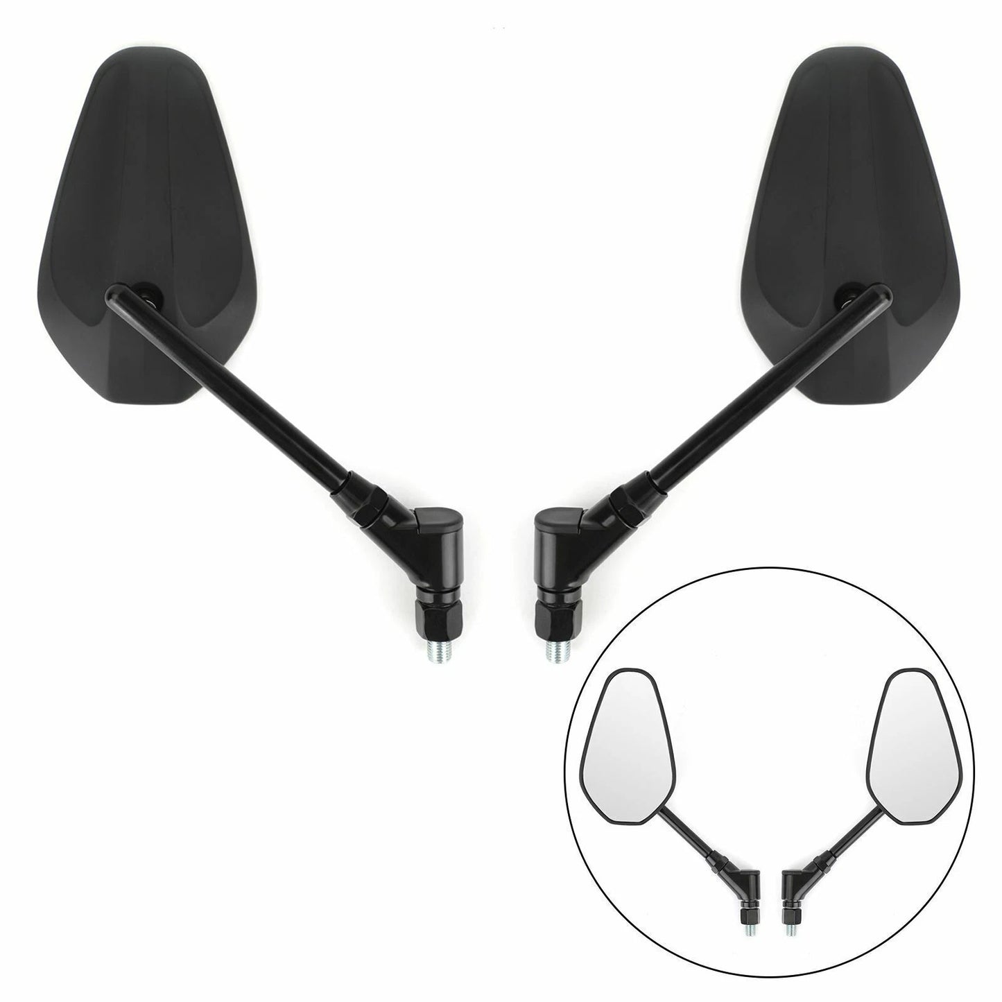 Rear View Mirror M10 for Quad Motorcycle ATV Buggy Moped Scooter