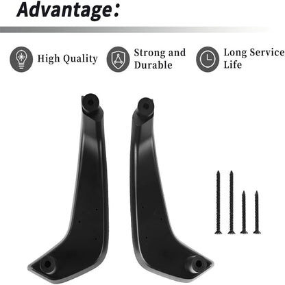 Car Interior Door Handle Manual Window Panel Left + Right for Ford Fiesta (2011-2020)