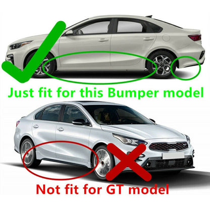4 Pcs/set Splash Guards Mud Flaps for Kia Forte/K3/Cerato (2019–2020)