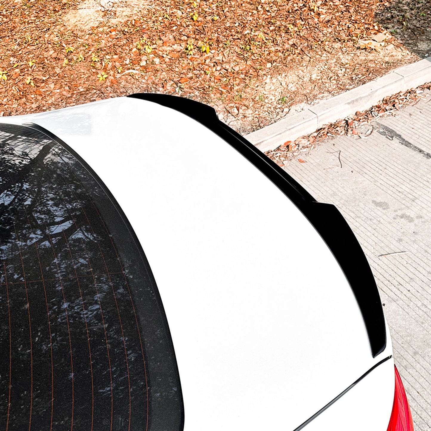 Gloss Black Rear Boot Spoiler Lip for BMW 3 Series F30 (2013-2019)