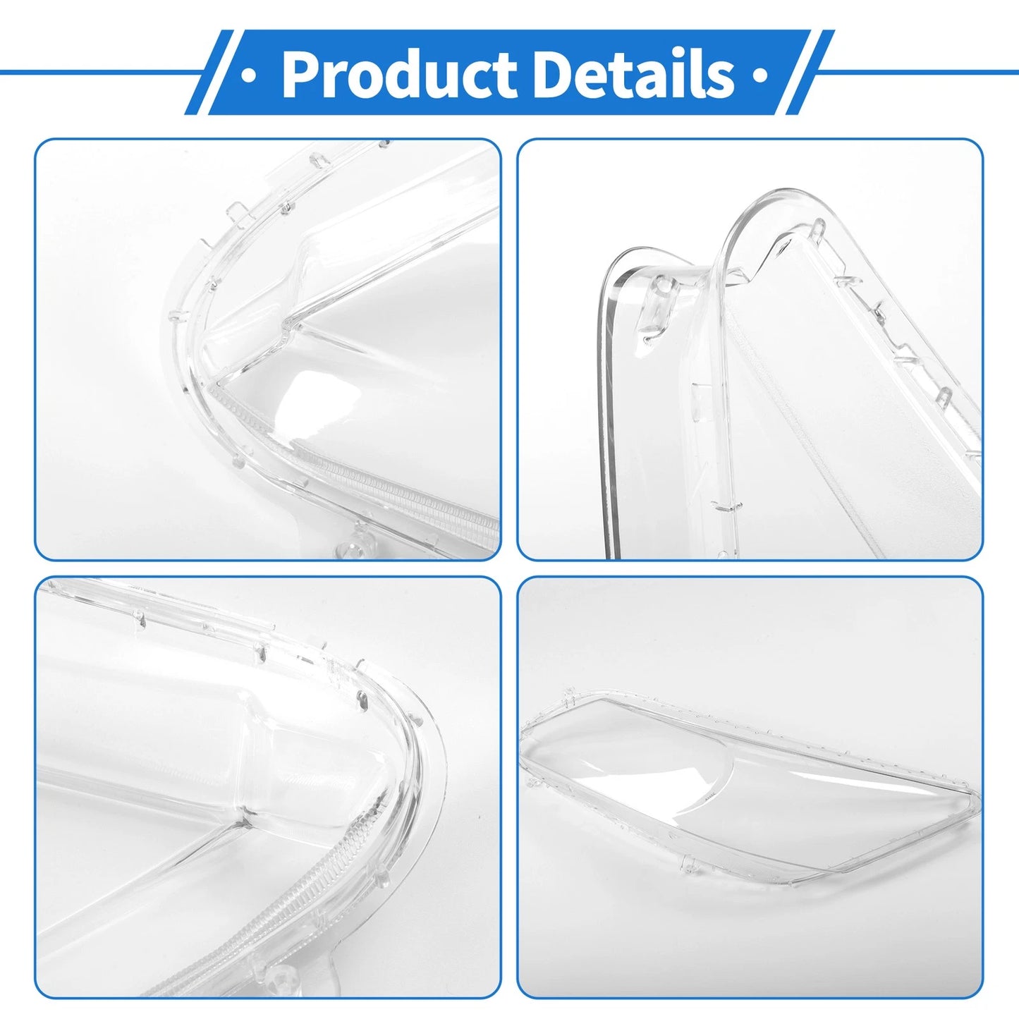 Car Front Left Headlight Lens Cover for Honda Accord (2013-2016)