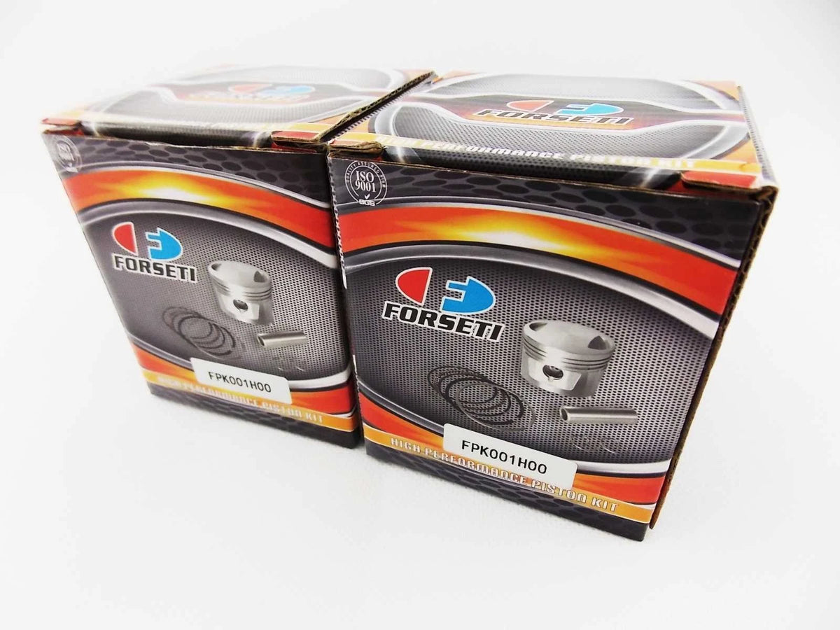 62mm Piston Set with Rings & Clips for Honda CB250N (1980-1982)