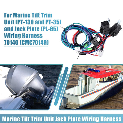 Marine Trim Tilt Jack Plate Wire for 7014G with Relays