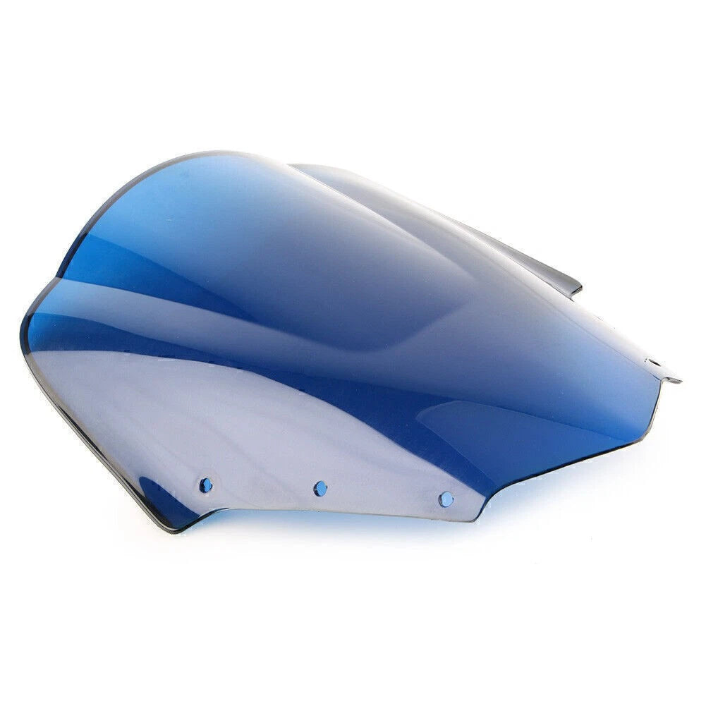 Blue Windshield Double Bubble for Yamaha FZ1S (2006-2011)