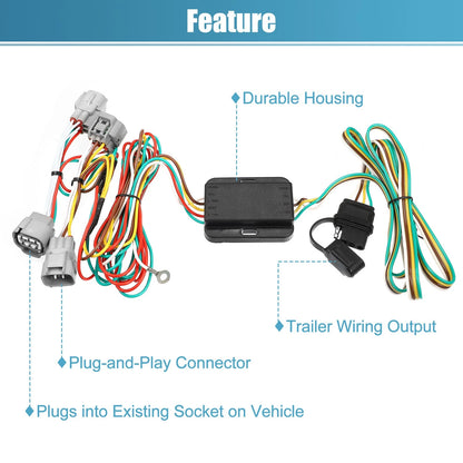 4-Pin Trailer Wiring Harness for Toyota Tacoma (2005-2015)