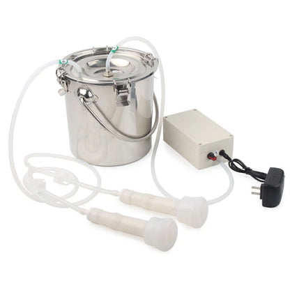 5L Dual Head Electric Milking Machine for Cow Goat (2020-2023)