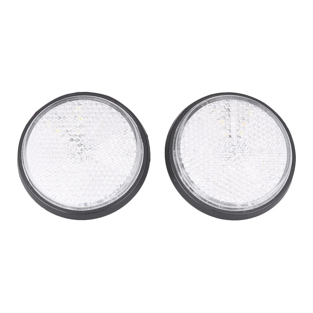 12V 55mm 24LED Round Reflector Tail Brake Light for Motorcycle ATV