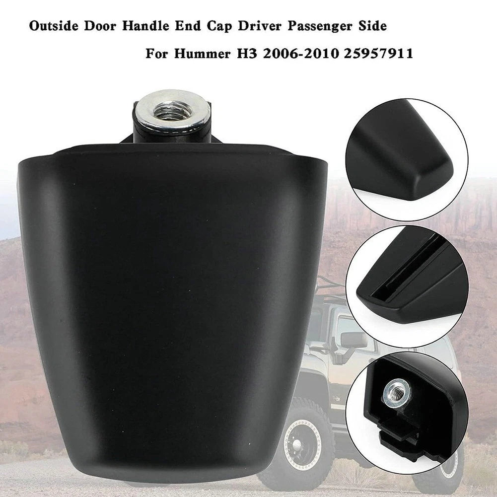 OEM Standard Black Door Handle End Cap Cover for Hummer H3 (2006–2010)
