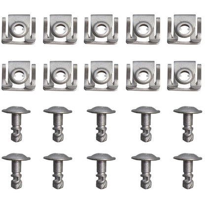 10 x Engine Undertray Trim Clips for BMW E39 E38 E52 Z8 (1997-2003)