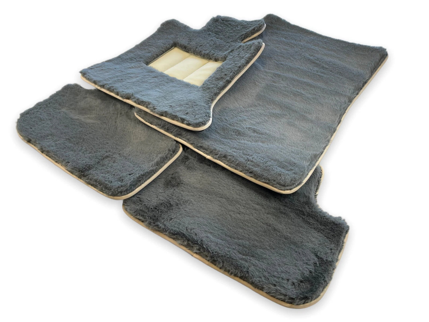Sheepskin Floor Mats for Rolls Royce Dawn (2016-2019)