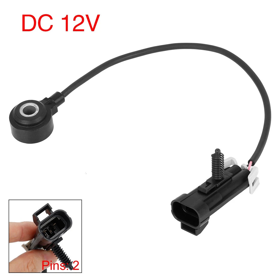 Engine Knock Detonation Sensor 2 Pin for Chevrolet Malibu (2007-2009)