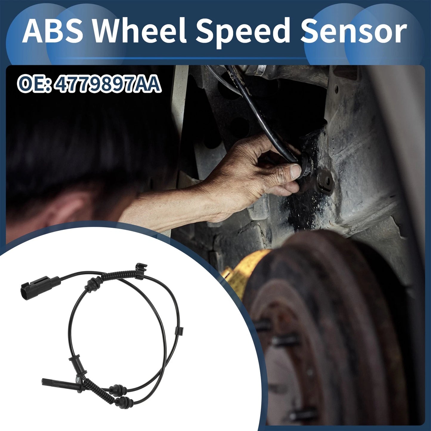 ABS Wheel Speed Sensor for Jeep Cherokee KJ Series (2002-2007)