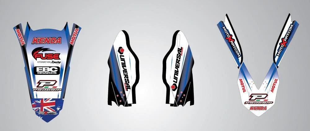 Aussie Pride Trim Kit for 2014 Yamaha YZF 250