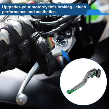 2x Adjustable Short/Long Brake Clutch Levers for Kawasaki Z650 (2017–2023)