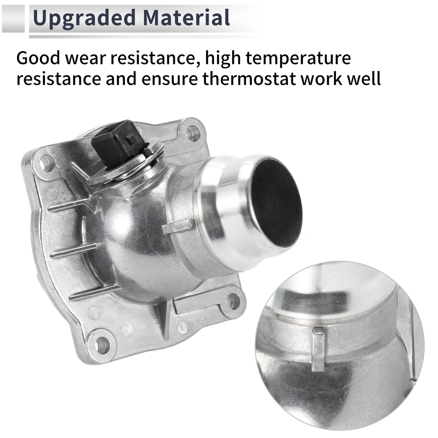 Engine Coolant Thermostat Housing for BMW X5 540i, 740iL, 740i (1997-2003)