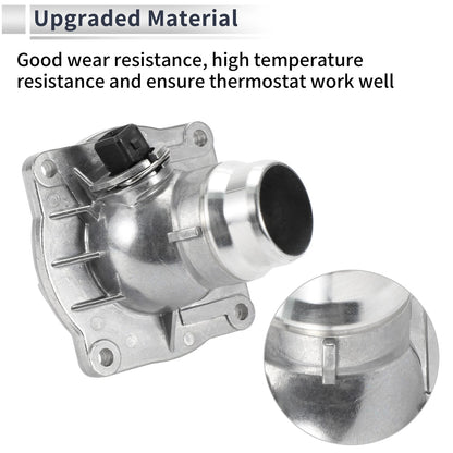Engine Coolant Thermostat Housing for BMW X5 540i, 740iL, 740i (1997-2003)