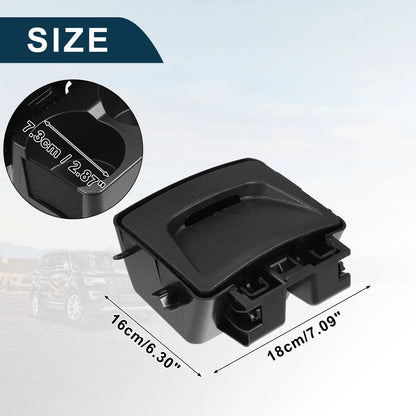 Cup Holder for Ford Explorer (2011-2023) - Practical Drink Holder, Black