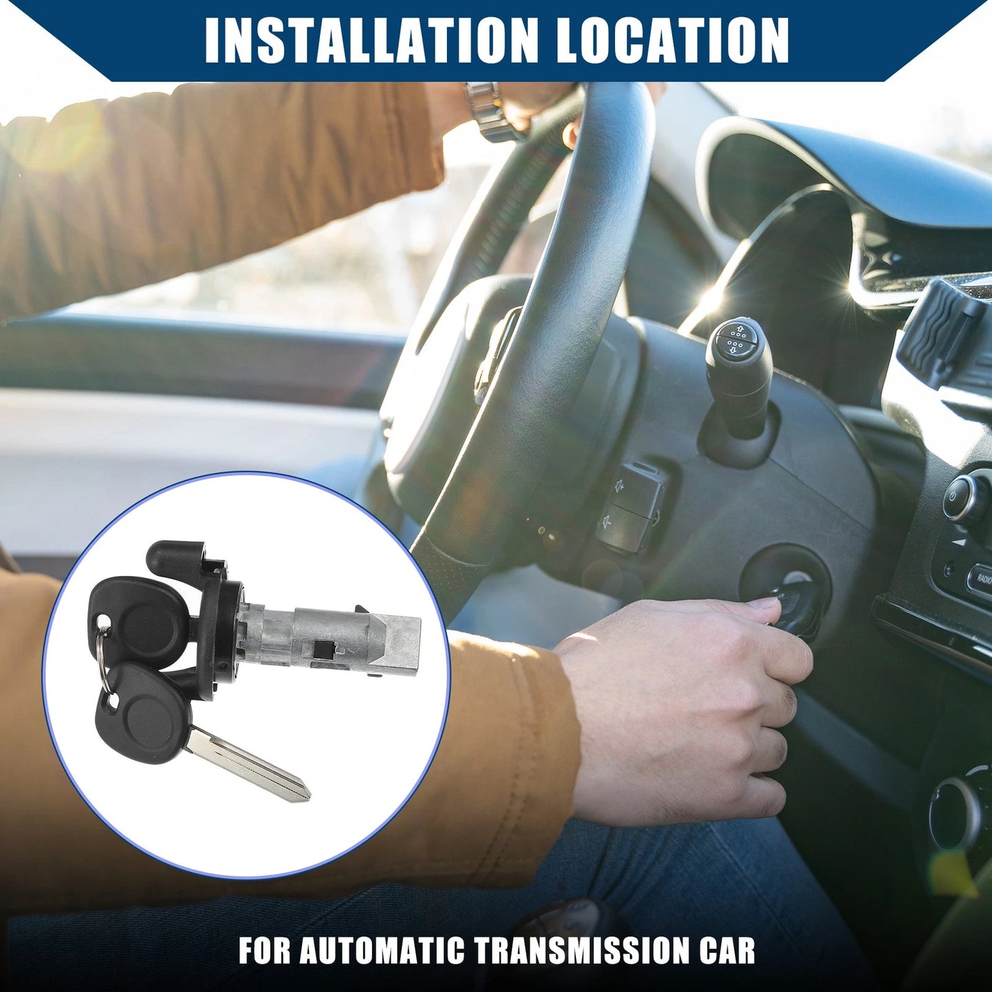 Ignition Switch Door Lock Cylinder for Chevy GMC