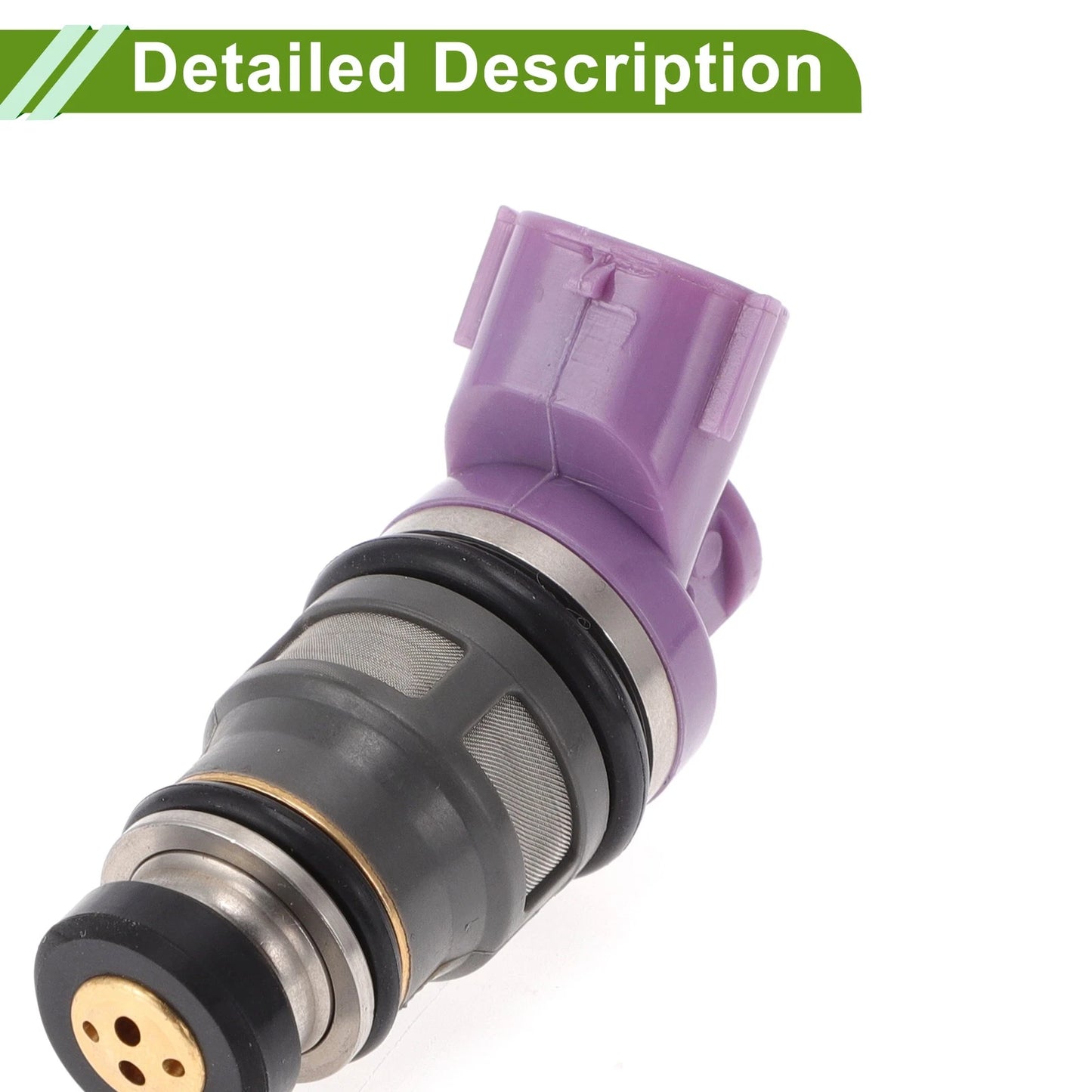Fuel Injector for Toyota Previa DX, LE 2.4 (1991-1995) 1 Pcs Purple