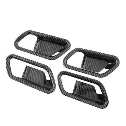 Inner Door Handle Bowl Cover Trim for Nissan Sentra 2020-2024 Carbon Style