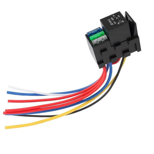 12V 3 Way 4PIN 40A Blade Fuse Relay Kit for Car Truck Marine Boat Jeep