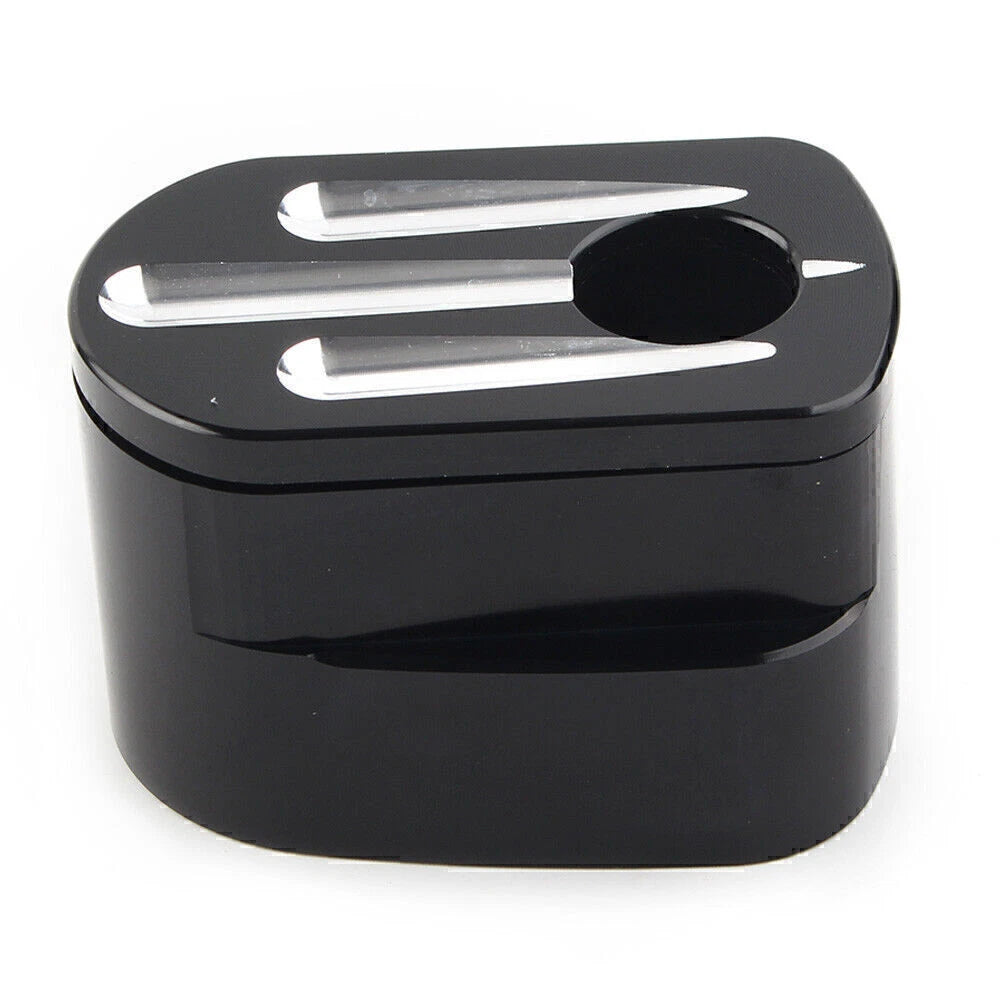 CNC Billet Aluminum Black Ignition Switch Cover for Harley Street Road Glide