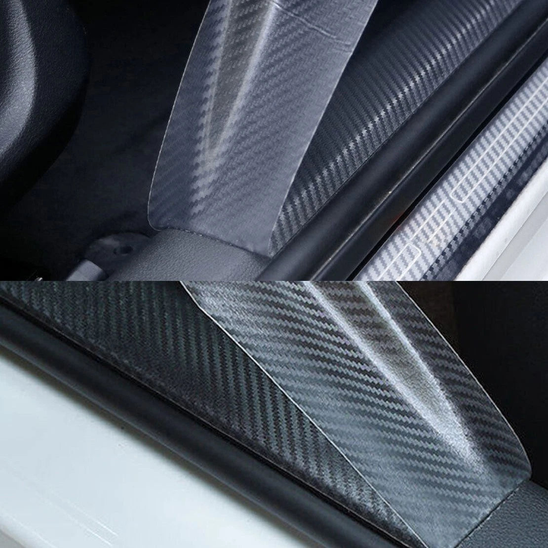 3m x 5cm Car Door Sill Protector Scuff Plate Trim for Various Models