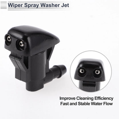 6 x Washer Nozzles & Hose Connectors for Toyota