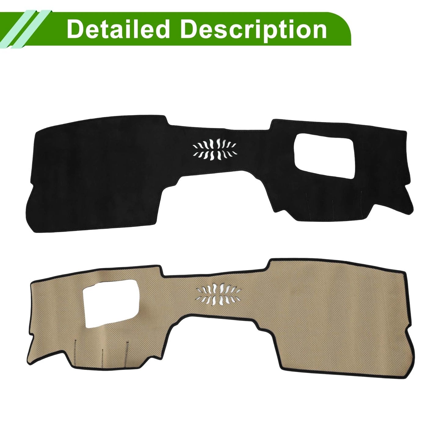 Dashboard Cover Mat for Mazda CX-30 2020-2024 Sun Protector Pad Black