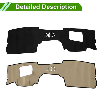 Dashboard Cover Mat for Mazda CX-30 2020-2024 Sun Protector Pad Black