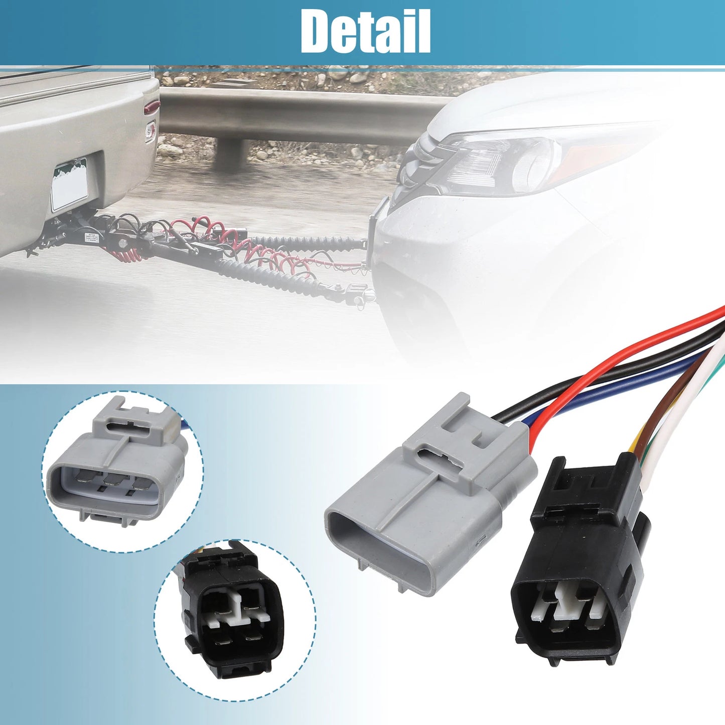 7-Pin Trailer Wiring Harness for Toyota Tundra (2003-2006)