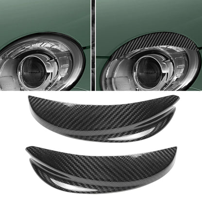 Headlight Eyebrow Eyelids Trim for Fiat 500 Abarth (2016-2023)