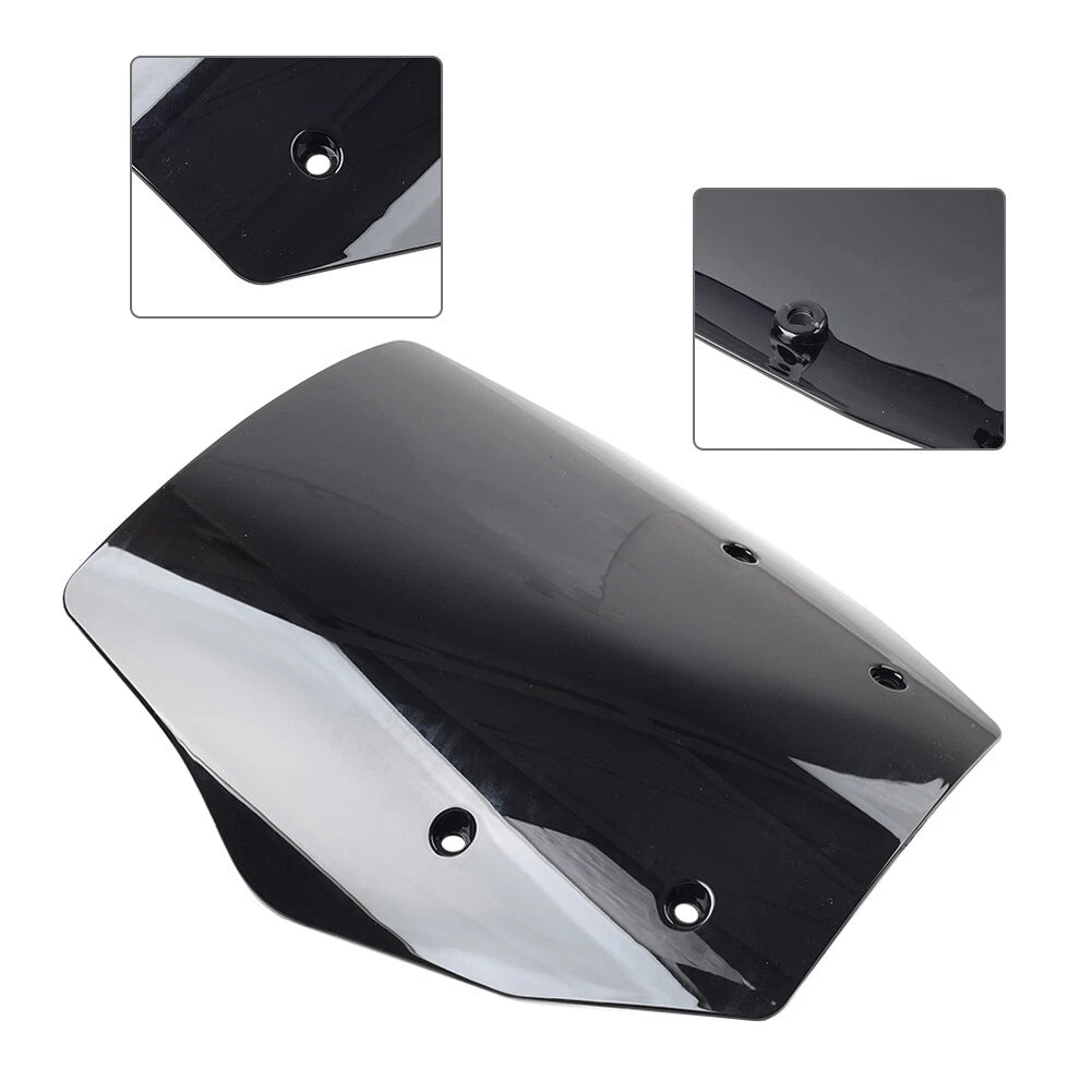 Black Windshield Deflector for BMW R1300GS (2024)