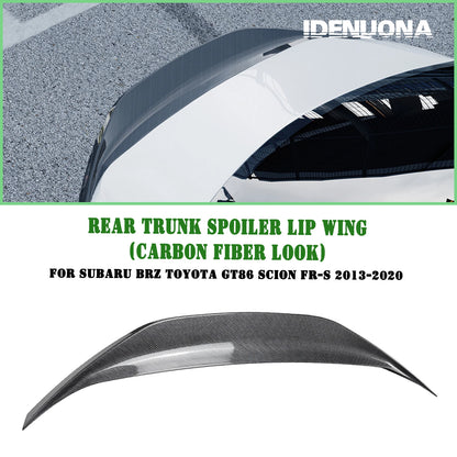 Rear Boot Spoiler Lip for Subaru BRZ (2013-2020)