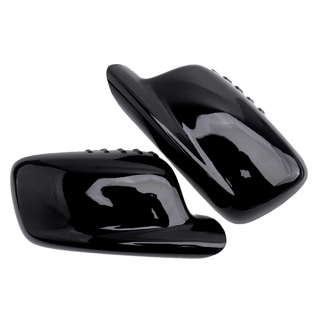 Black Door Wing Mirror Cover Cap for BMW 3 Series E46, 7 Series E65-E67