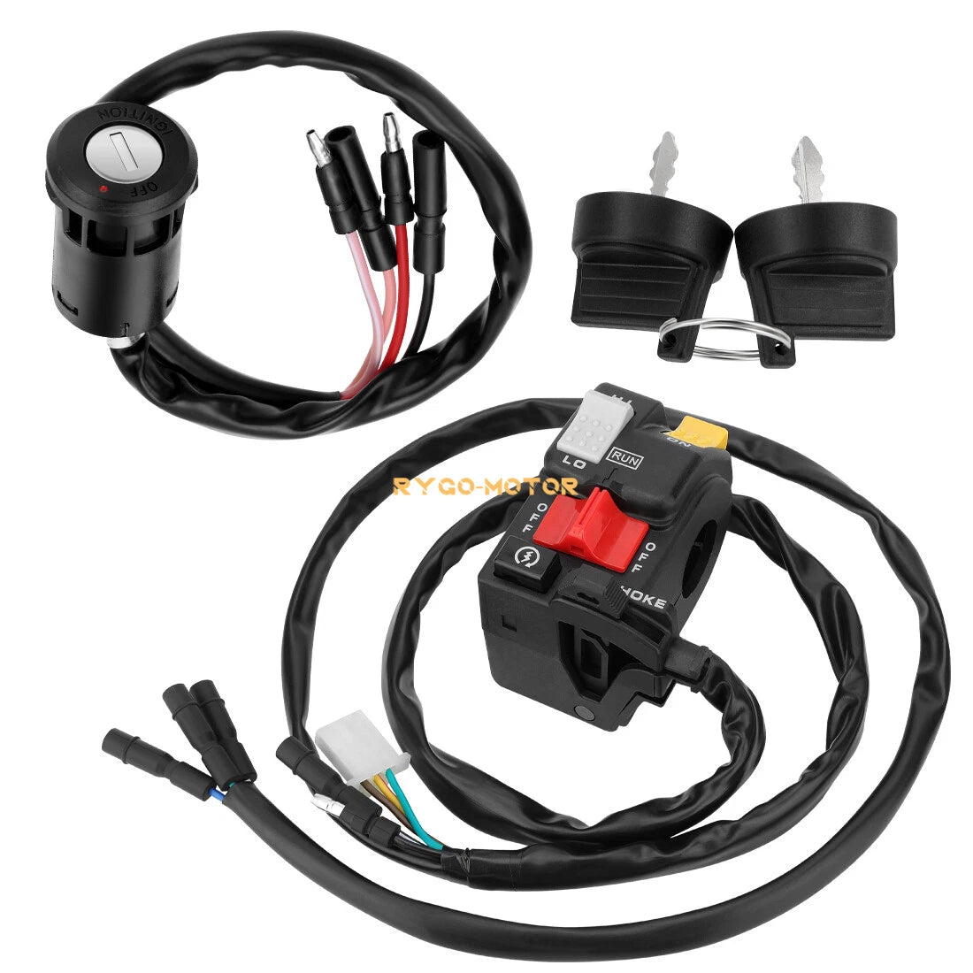 Handlebar & Key Switch for Honda FourTrax 300 (1990–1995)