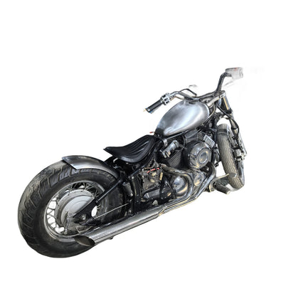 Unpainted Silver Fuel Tank w/ Cap for YAMAHA Dragstar 400/650 (1996-2007)