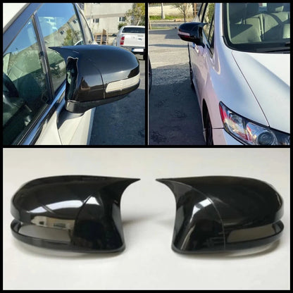 Side View Mirror Covers for Honda Civic 2012-2016 (2012-2016) 2 Piece Gloss Black