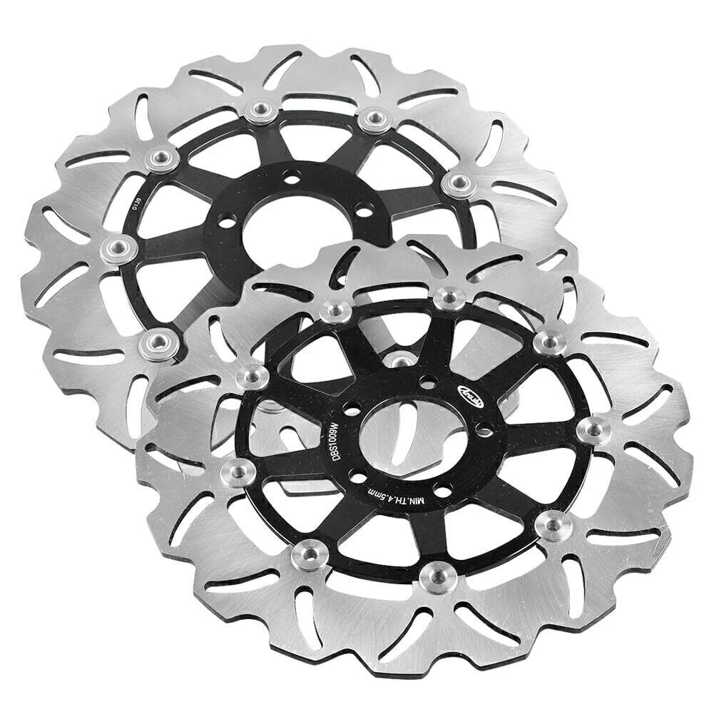 2 x Front Disc Brake Rotors for KAWASAKI ZXR 400 750 Ninja ZX9R ZRX (1990-2003)