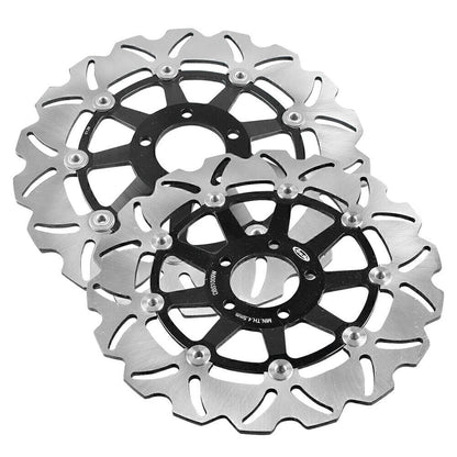 2 x Front Disc Brake Rotors for KAWASAKI ZXR 400 750 Ninja ZX9R ZRX (1990-2003)