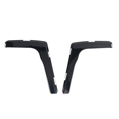 Black Window Visor Wind Deflector for Ford Transit Tourneo Custom (2012-2022)