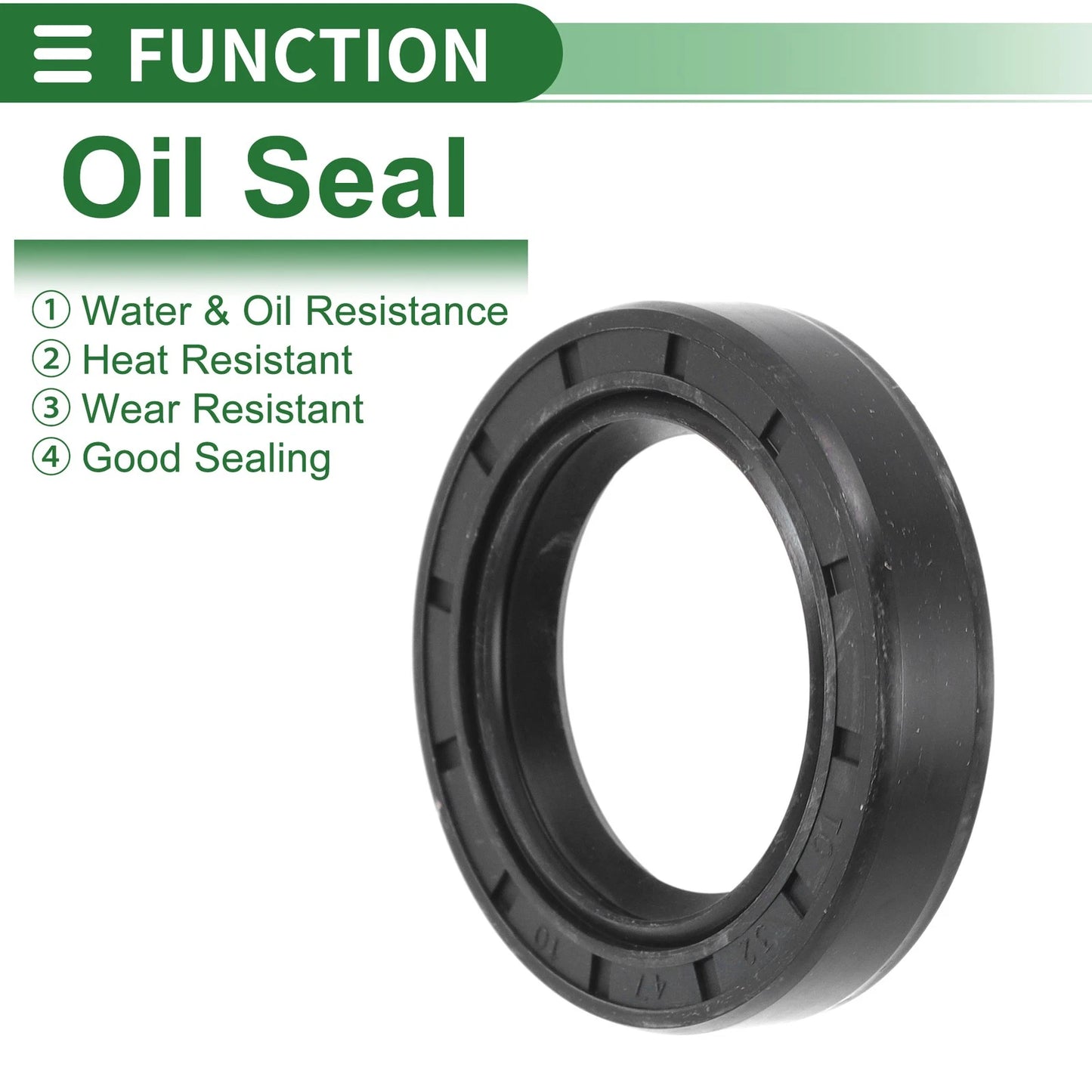 Oil Seal / 32x47x10mm / NBR Rubber Rotary Shaft Seal 5 Pcs