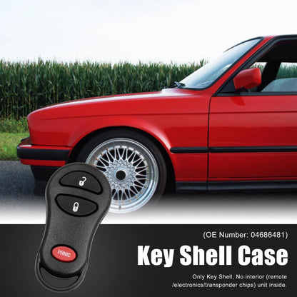 3-Button Key Fob Remote Case Shell for Dodge (2001 - 2005)